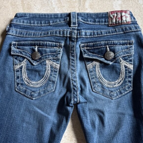 True Religion Rainbow Becky Womans Jeans - Picture 1 of 11